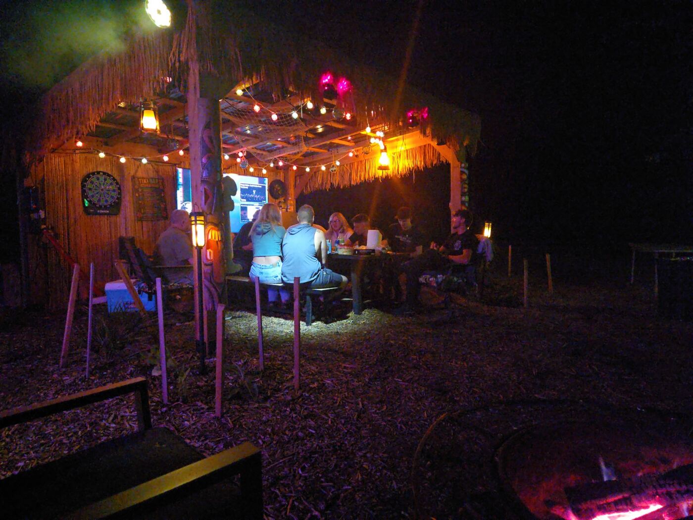Spooky Forest Tiki Bar
